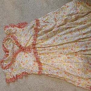 Free People Milania Midi Dress Size S